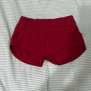 Lululemon speed up low-rise lined short 2.5